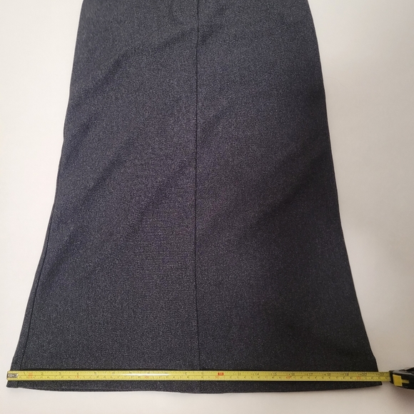 Vintage Creation Riccardo Forte grey tweed maxi skirt US XS/S 80s 90s - Picture 12 of 13